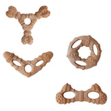 Maxbell Dog Chew Toy Stick Indoor Outdoor Travel Use Entertainment Aggressive Chewer 13.5cmx3cmx14.5cm