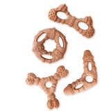 Maxbell Dog Chew Toy Stick Indoor Outdoor Travel Use Entertainment Aggressive Chewer 13.5cmx3cmx14.5cm