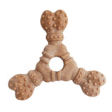 Maxbell Dog Chew Toy Stick Indoor Outdoor Travel Use Entertainment Aggressive Chewer 13.5cmx3cmx14.5cm