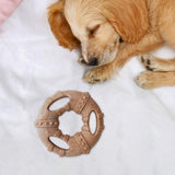 Maxbell Dog Chew Toy Stick Indoor Outdoor Travel Use Entertainment Aggressive Chewer 9.5cmx3cmx9.5cm