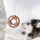 Maxbell Dog Chew Toy Stick Indoor Outdoor Travel Use Entertainment Aggressive Chewer 9.5cmx3cmx9.5cm