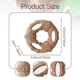 Maxbell Dog Chew Toy Stick Indoor Outdoor Travel Use Entertainment Aggressive Chewer 9.5cmx3cmx9.5cm