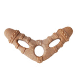 Maxbell Dog Chew Toy Stick Indoor Outdoor Travel Use Entertainment Aggressive Chewer 16.8cmx3cm