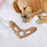 Maxbell Dog Chew Toy Stick Indoor Outdoor Travel Use Entertainment Aggressive Chewer 16.8cmx3cm