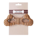 Maxbell Dog Chew Toy Stick Indoor Outdoor Travel Use Entertainment Aggressive Chewer 15.5cmx3cmx6.5cm