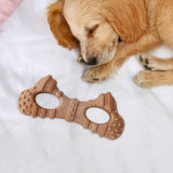 Maxbell Dog Chew Toy Stick Indoor Outdoor Travel Use Entertainment Aggressive Chewer 15.5cmx3cmx6.5cm