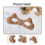 Maxbell Dog Chew Toy Stick Indoor Outdoor Travel Use Entertainment Aggressive Chewer 15.5cmx3cmx6.5cm