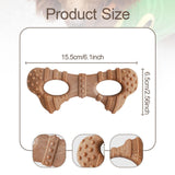 Maxbell Dog Chew Toy Stick Indoor Outdoor Travel Use Entertainment Aggressive Chewer 15.5cmx3cmx6.5cm