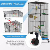 Maxbell Metal Bird Cage Nest Large Standing Parakeet Cage for Parrot Budgies Finches