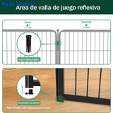 Maxbell Dog Playpen Pet Fence Puppy Kennel Easy to Assemble Enclosure for Hedgehogs