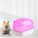 Maxbell Hamster Sand Bath Container for Small Pets Stylish Convenient Sand Bath Case