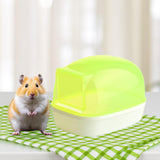 Maxbell Hamster Sand Bath Container for Small Pets Stylish Convenient Sand Bath Case