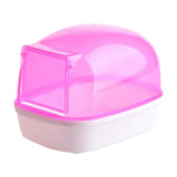 Maxbell Hamster Sand Bath Container for Small Pets Stylish Convenient Sand Bath Case