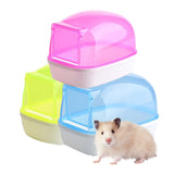 Maxbell Hamster Sand Bath Container for Small Pets Stylish Convenient Sand Bath Case