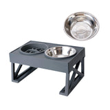 Maxbell Elevated Puppy Bowls Food Container for Home Outdoor Use Puppy Small Dogs
