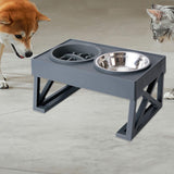 Maxbell Elevated Puppy Bowls Food Container for Home Outdoor Use Puppy Small Dogs