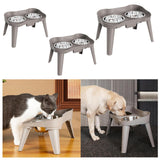 Maxbell Elevated Pet Bowls Non Slip Feet Feeding Bowl Pet Feeder Dog Water Bowl