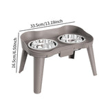 Maxbell Elevated Pet Bowls Non Slip Feet Feeding Bowl Pet Feeder Dog Water Bowl