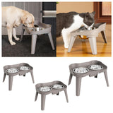 Maxbell Elevated Pet Bowls Non Slip Feet Feeding Bowl Pet Feeder Dog Water Bowl