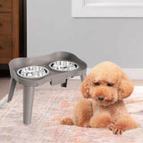 Maxbell Elevated Pet Bowls Non Slip Feet Feeding Bowl Pet Feeder Dog Water Bowl