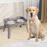 Maxbell Elevated Pet Bowls Non Slip Feet Feeding Bowl Pet Feeder Dog Water Bowl