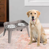 Maxbell Elevated Pet Bowls Non Slip Feet Feeding Bowl Pet Feeder Dog Water Bowl