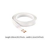 Maxbell Hidden Flat Audio Cable Lighting Power Line for LED Lighting Connection Wall 12mmx1m