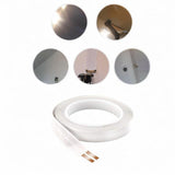 Maxbell Hidden Flat Audio Cable Lighting Power Line for LED Lighting Connection Wall 14mmx1m