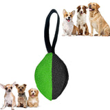 Maxbell Dog Tug Ball Portable Dog Ball Toy for Relaxing Solo Amusement Pets Supplies Black Green