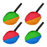 Maxbell Dog Tug Toy Sturdy Lightweight Pull Toy for Pet Small and Medium Dog Chasing red orange