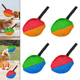 Maxbell Dog Tug Toy Sturdy Lightweight Pull Toy for Pet Small and Medium Dog Chasing red orange