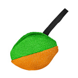 Maxbell Dog Tug Toy Sturdy Lightweight Pull Toy for Pet Small and Medium Dog Chasing green orange