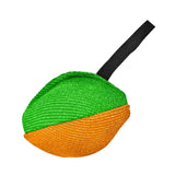 Maxbell Dog Tug Toy Sturdy Lightweight Pull Toy for Pet Small and Medium Dog Chasing green orange
