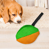 Maxbell Dog Tug Toy Sturdy Lightweight Pull Toy for Pet Small and Medium Dog Chasing green orange