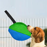 Maxbell Dog Tug Toy Sturdy Lightweight Pull Toy for Pet Small and Medium Dog Chasing green blue