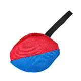 Maxbell Dog Tug Toy Sturdy Lightweight Pull Toy for Pet Small and Medium Dog Chasing red blue