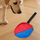 Maxbell Dog Tug Toy Sturdy Lightweight Pull Toy for Pet Small and Medium Dog Chasing red blue