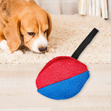 Maxbell Dog Tug Toy Sturdy Lightweight Pull Toy for Pet Small and Medium Dog Chasing red blue