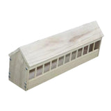 Maxbell Pigeon Feeder Pigeon Supplies Chicken Feeding Trough for Poultry Birds Ducks 60cmx12.5cmx13.5cm