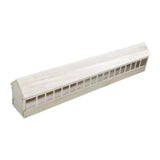 Maxbell Pigeon Feeder Pigeon Supplies Chicken Feeding Trough for Poultry Birds Ducks 100cmx12.5cmx13.5cm