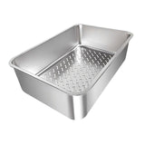 Maxbell Cat Litter Box Detachable Open Top Anti Splashing Bedpan Kitten Potty Toilet A