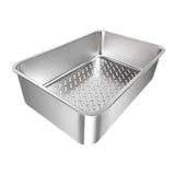 Maxbell Cat Litter Box Detachable Open Top Anti Splashing Bedpan Kitten Potty Toilet A