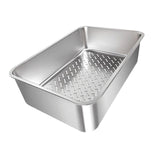 Maxbell Cat Litter Box Detachable Open Top Anti Splashing Bedpan Kitten Potty Toilet A