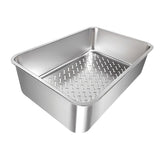 Maxbell Cat Litter Box Detachable Open Top Anti Splashing Bedpan Kitten Potty Toilet A