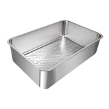 Maxbell Cat Litter Box Detachable Open Top Anti Splashing Bedpan Kitten Potty Toilet C