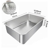 Maxbell Cat Litter Box Detachable Open Top Anti Splashing Bedpan Kitten Potty Toilet D