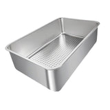 Maxbell Cat Litter Box Detachable Open Top Anti Splashing Bedpan Kitten Potty Toilet D