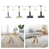 Maxbell Cat Scratching Post Furniture Protector Scratch Post for Indoor Cats Cat Toy Light Gray