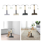 Maxbell Cat Scratching Post Furniture Protector Scratch Post for Indoor Cats Cat Toy Light Gray