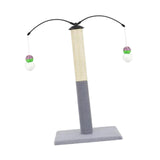 Maxbell Cat Scratching Post Furniture Protector Scratch Post for Indoor Cats Cat Toy Light Gray